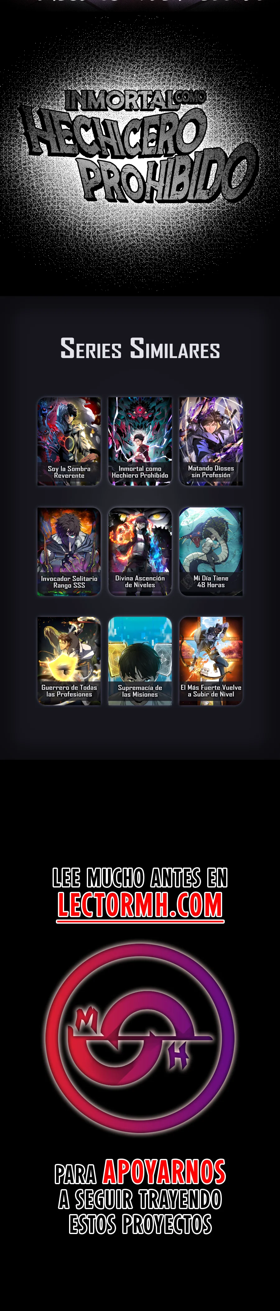 Read Inmortal Como un Hechicero Prohibido Manga Online