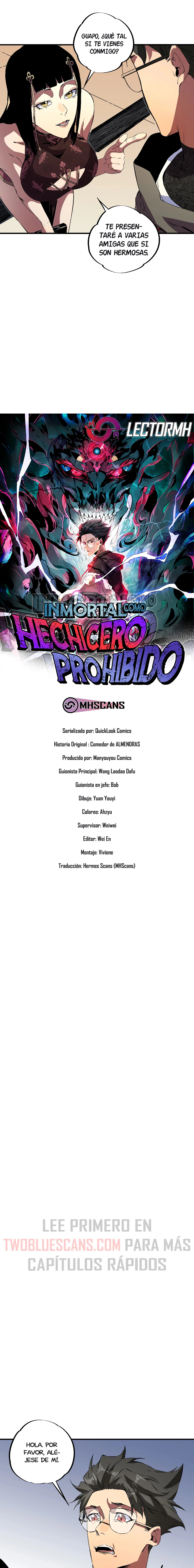 Read Inmortal Como un Hechicero Prohibido Manga Online