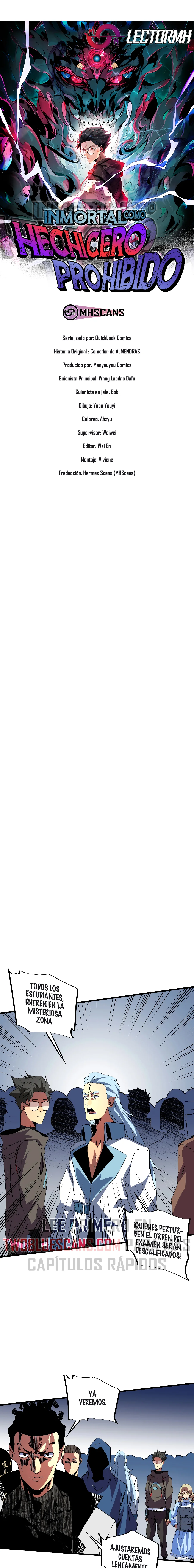 Read Inmortal Como un Hechicero Prohibido Manga Online