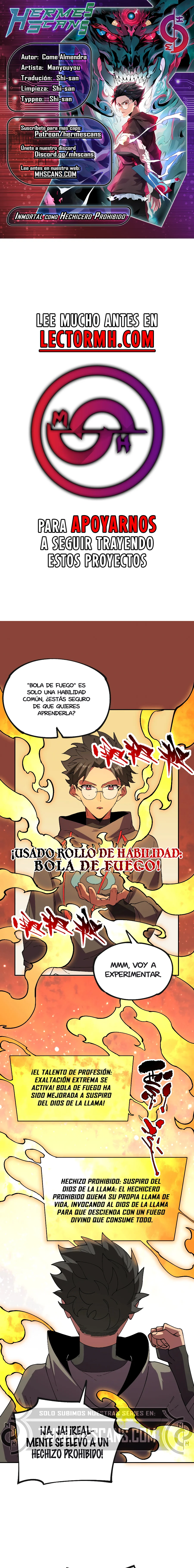 Read Inmortal Como un Hechicero Prohibido Manga Online