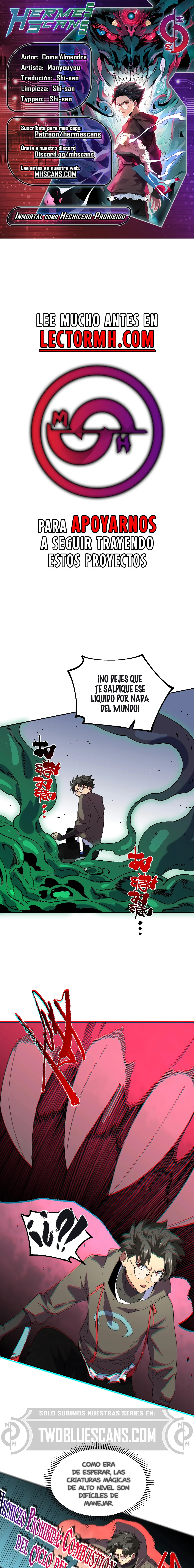 Read Inmortal Como un Hechicero Prohibido Manga Online