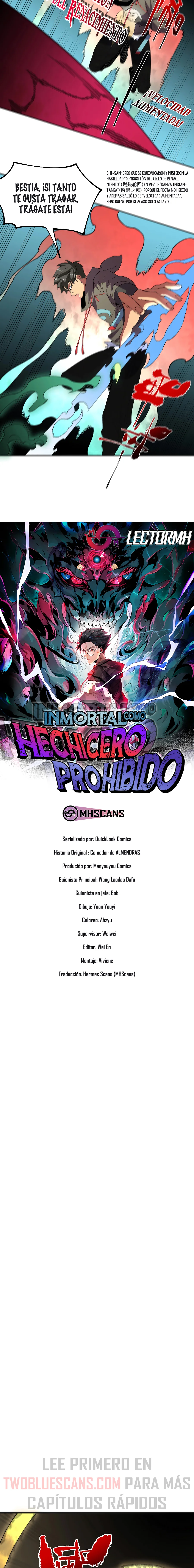 Read Inmortal Como un Hechicero Prohibido Manga Online