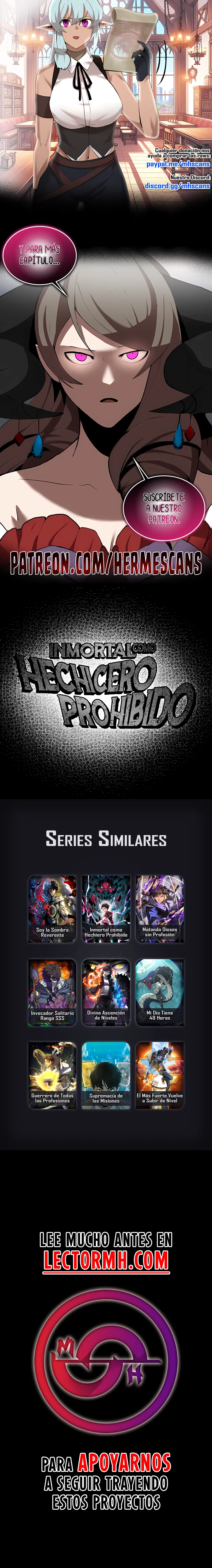Read Inmortal Como un Hechicero Prohibido Manga Online