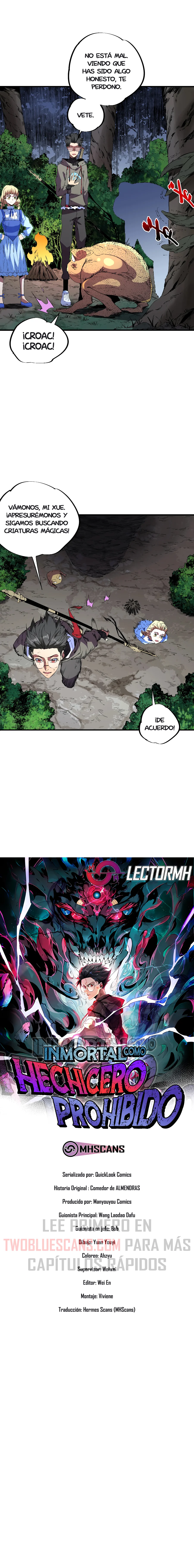 Read Inmortal Como un Hechicero Prohibido Manga Online