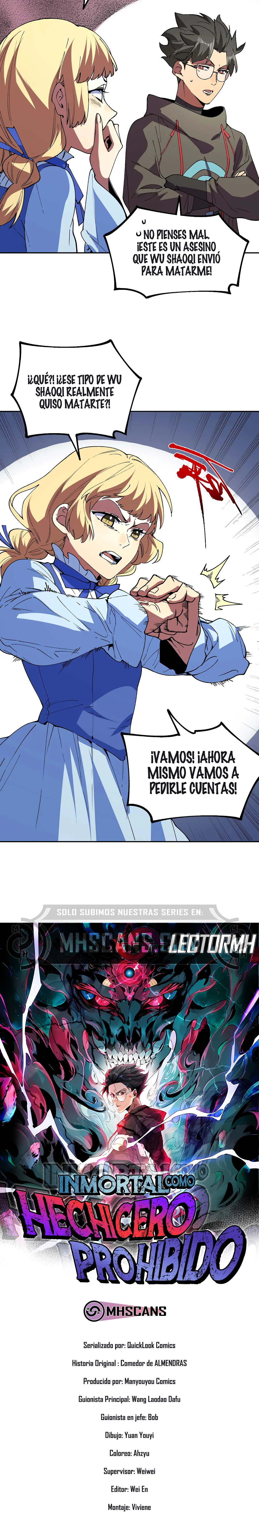 Read Inmortal Como un Hechicero Prohibido Manga Online