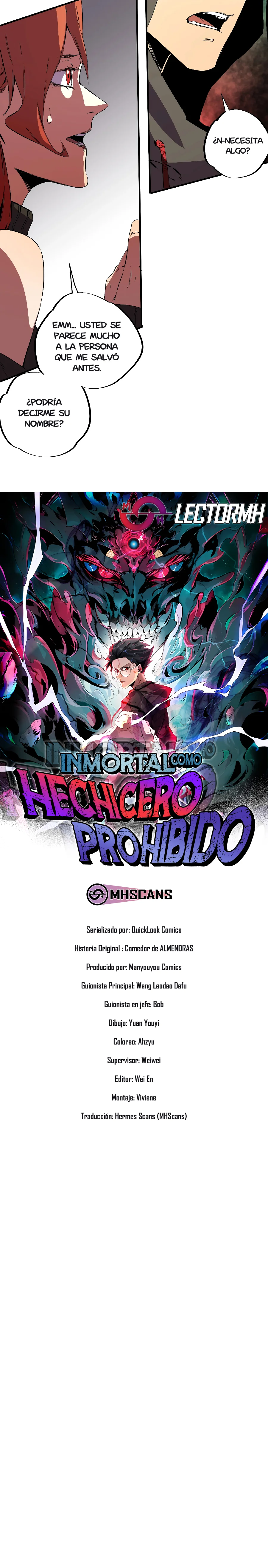 Read Inmortal Como un Hechicero Prohibido Manga Online