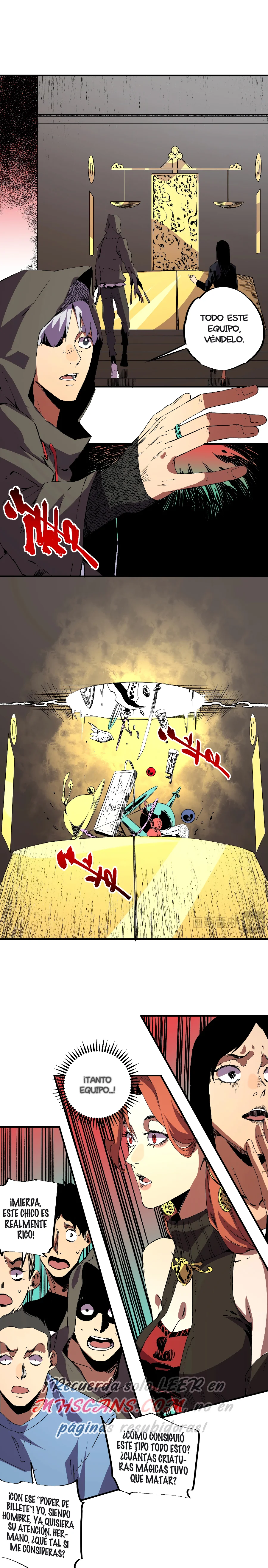 Read Inmortal Como un Hechicero Prohibido Manga Online