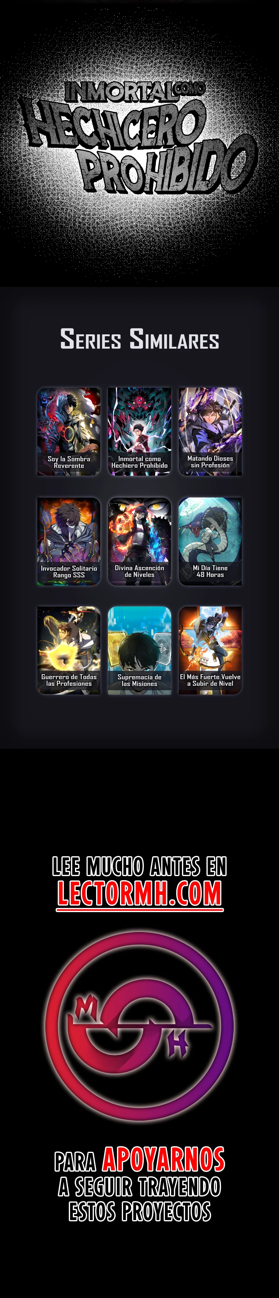 Read Inmortal Como un Hechicero Prohibido Manga Online