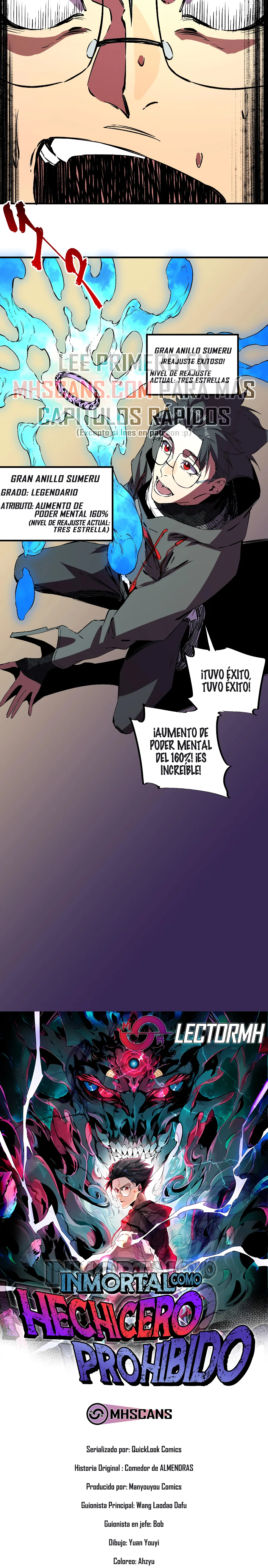 Read Inmortal Como un Hechicero Prohibido Manga Online