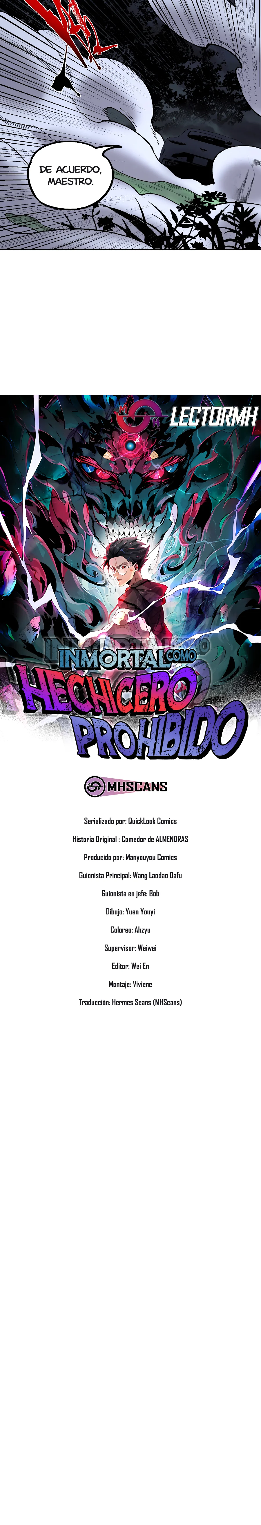 Read Inmortal Como un Hechicero Prohibido Manga Online
