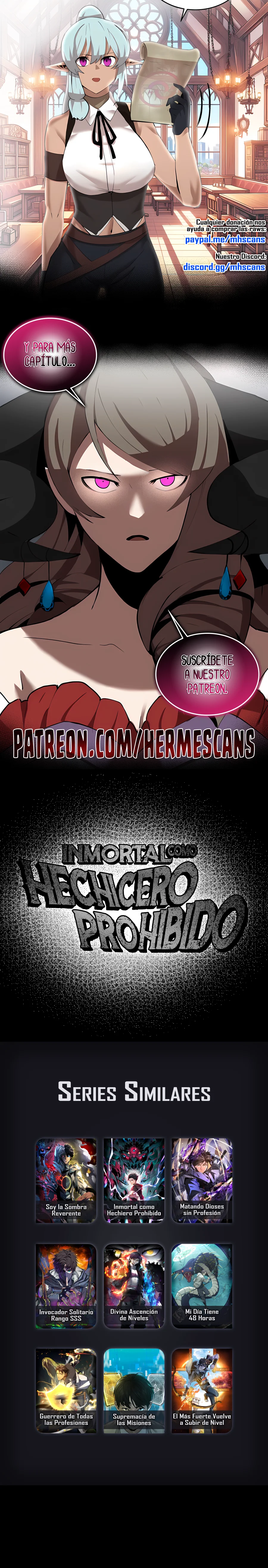 Read Inmortal Como un Hechicero Prohibido Manga Online