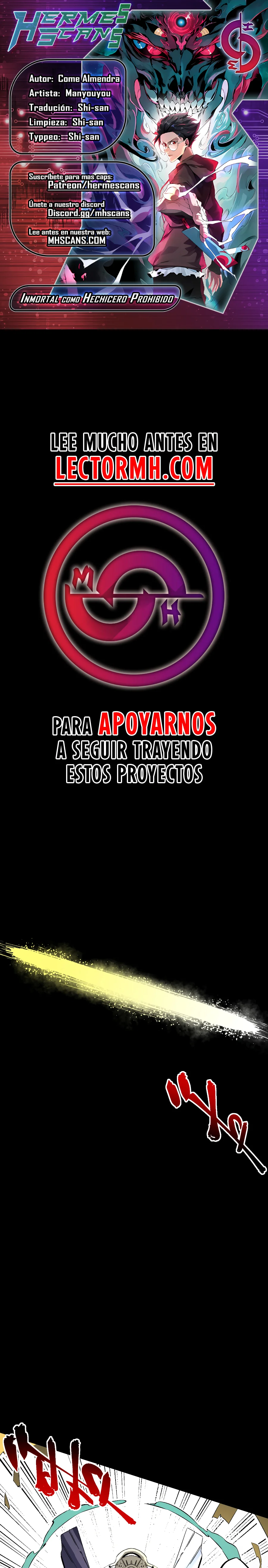 Read Inmortal Como un Hechicero Prohibido Manga Online