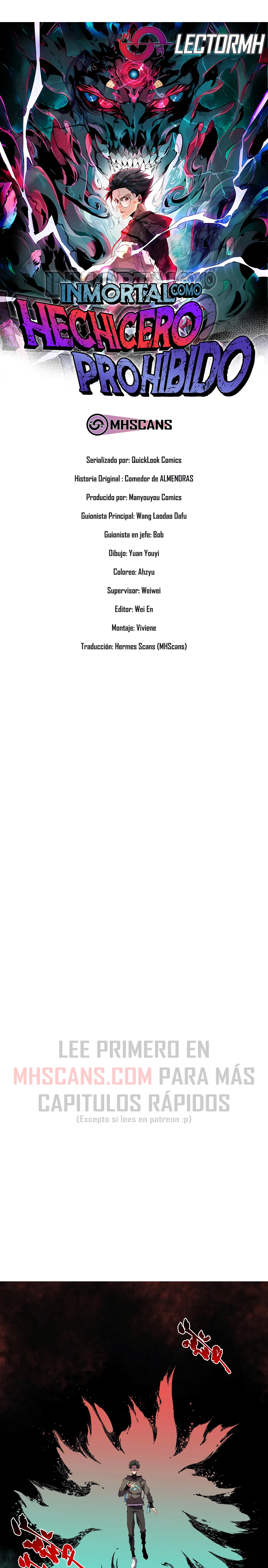 Read Inmortal Como un Hechicero Prohibido Manga Online