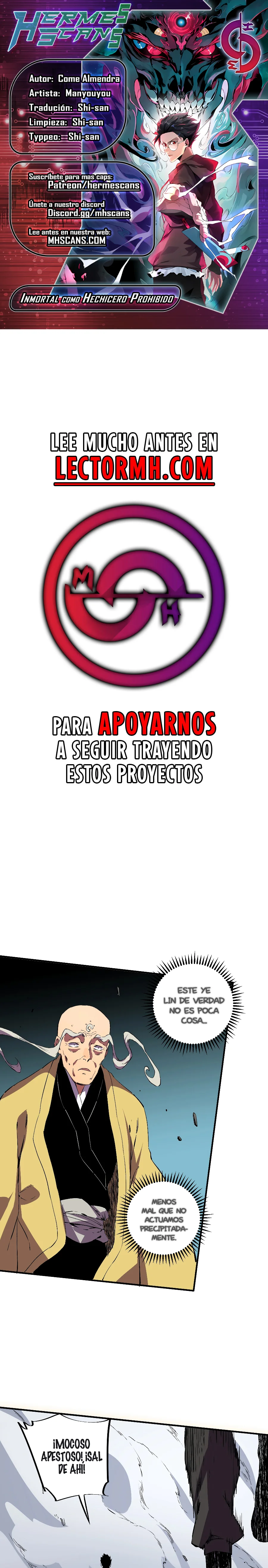 Read Inmortal Como un Hechicero Prohibido Manga Online