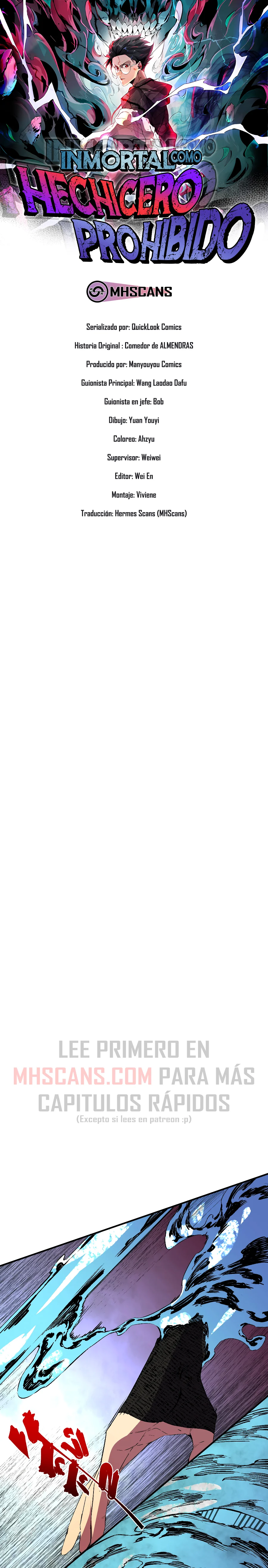 Read Inmortal Como un Hechicero Prohibido Manga Online