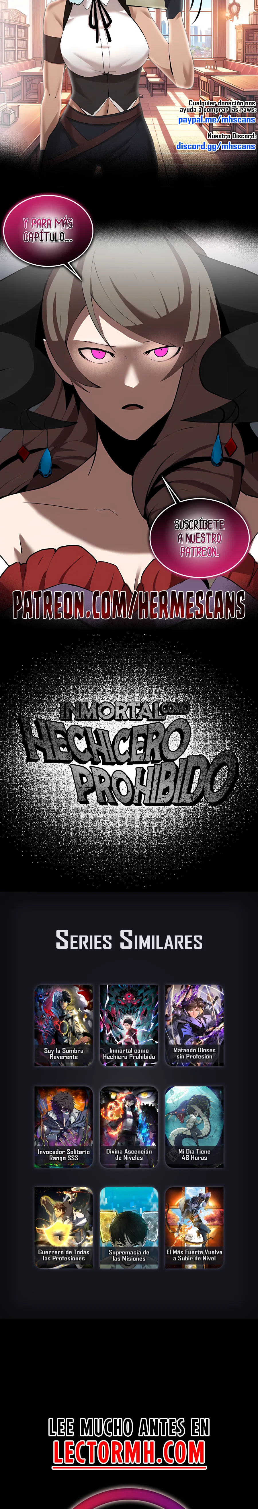 Read Inmortal Como un Hechicero Prohibido Manga Online