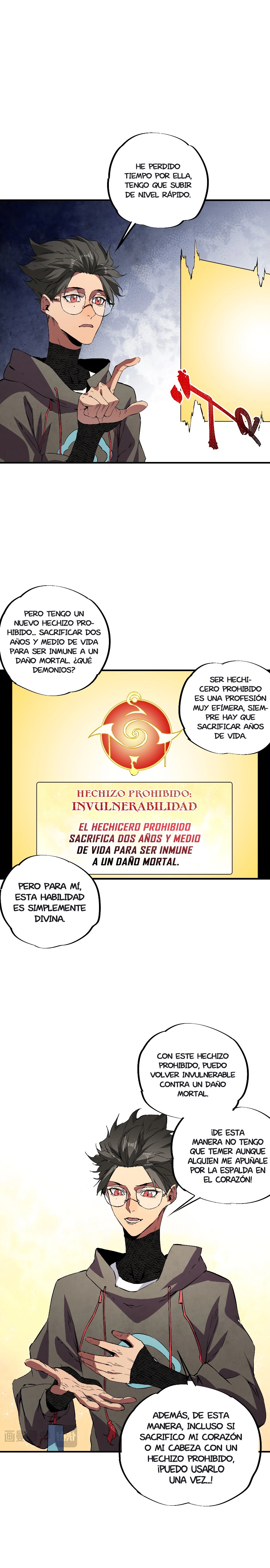 Read Inmortal Como un Hechicero Prohibido Manga Online