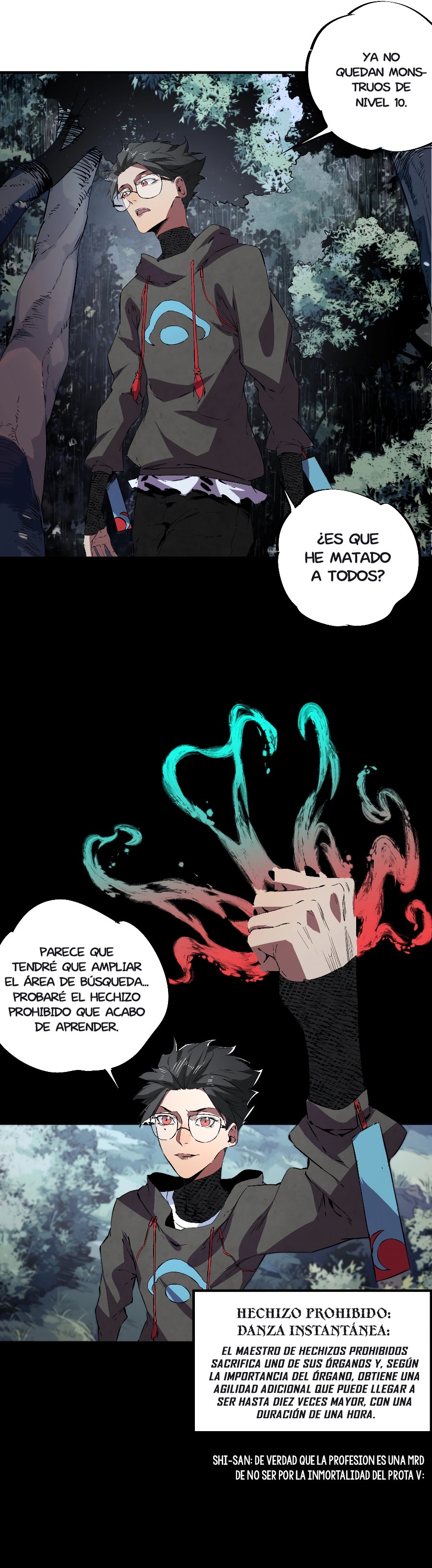 Read Inmortal Como un Hechicero Prohibido Manga Online