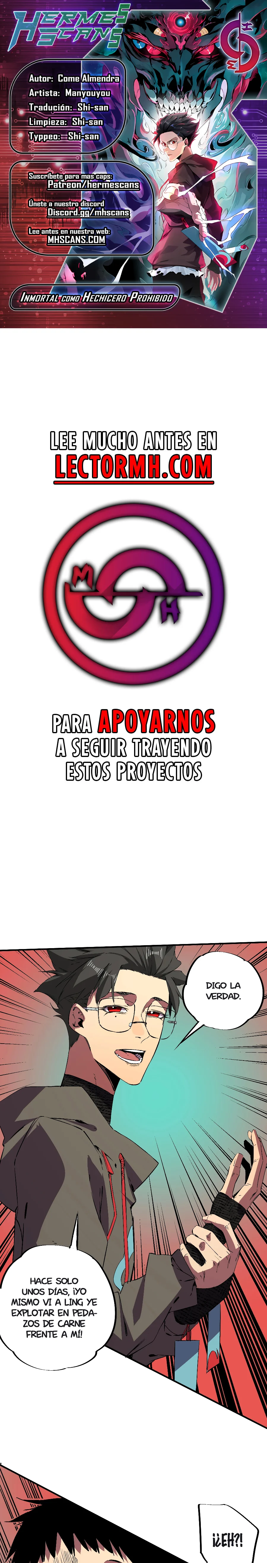 Read Inmortal Como un Hechicero Prohibido Manga Online