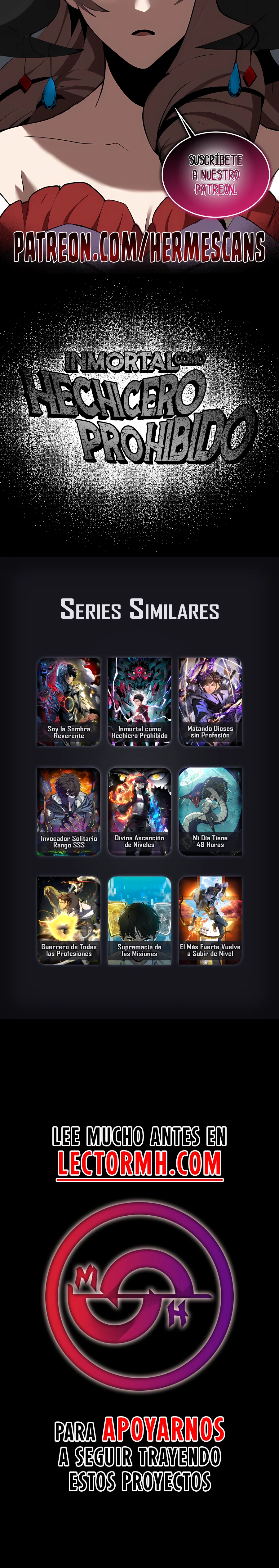 Read Inmortal Como un Hechicero Prohibido Manga Online