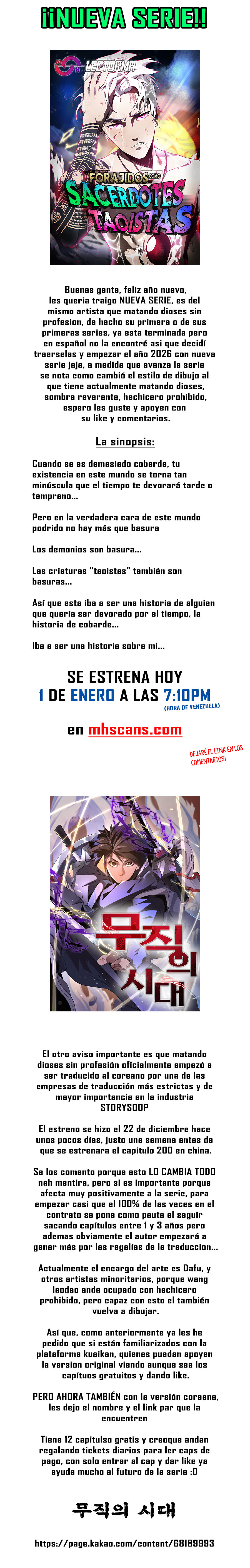 Read Inmortal Como un Hechicero Prohibido Manga Online