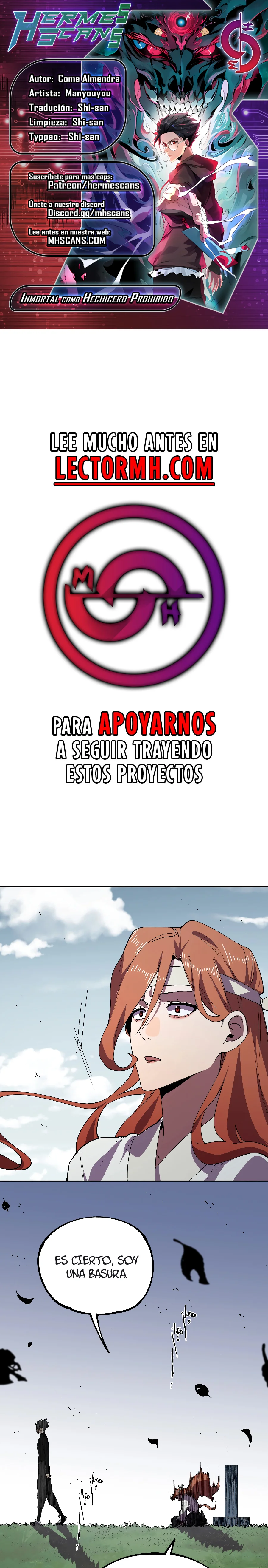 Read Inmortal Como un Hechicero Prohibido Manga Online