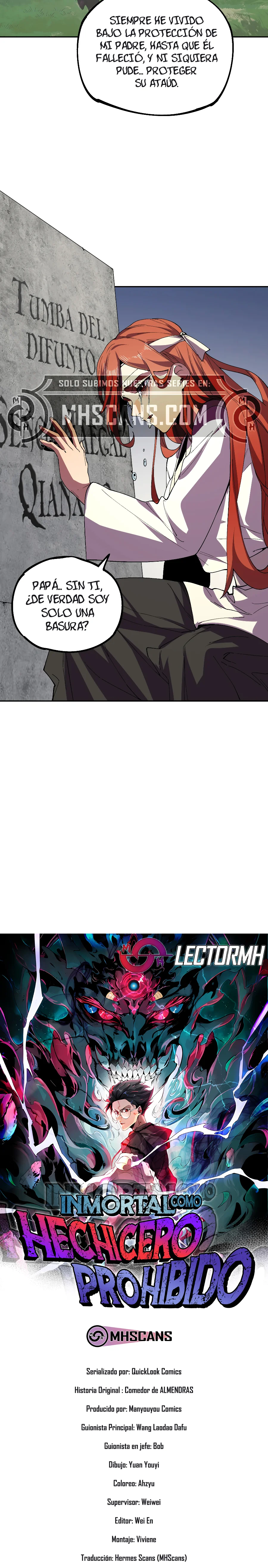 Read Inmortal Como un Hechicero Prohibido Manga Online