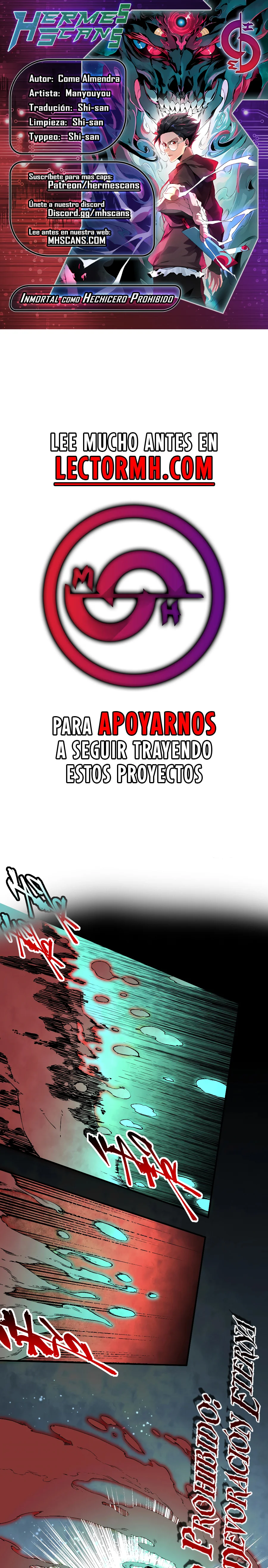 Read Inmortal Como un Hechicero Prohibido Manga Online