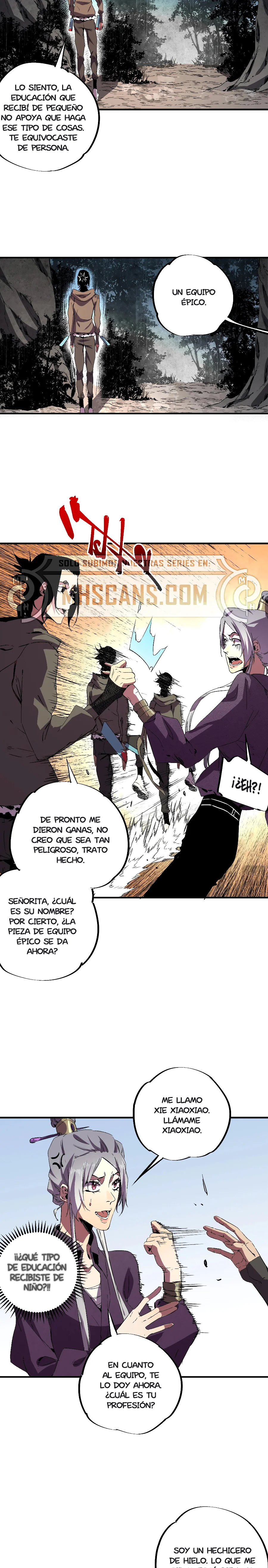 Read Inmortal Como un Hechicero Prohibido Manga Online