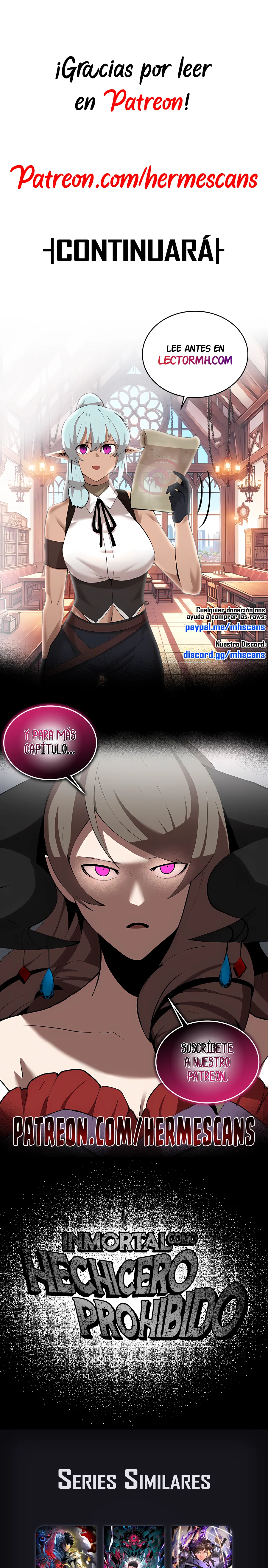 Read Inmortal Como un Hechicero Prohibido Manga Online