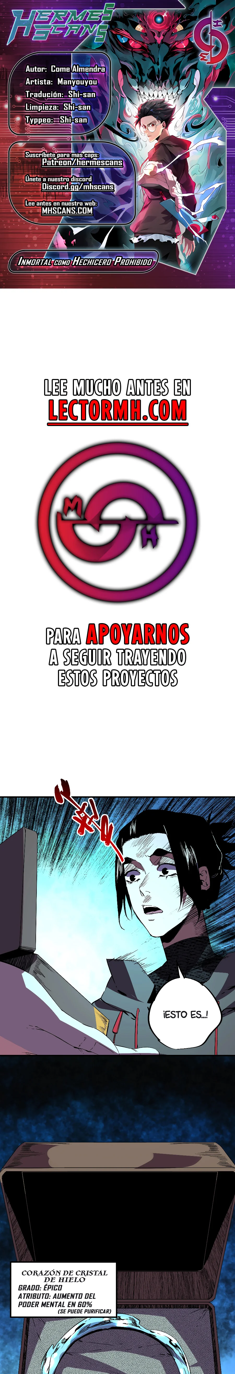 Read Inmortal Como un Hechicero Prohibido Manga Online