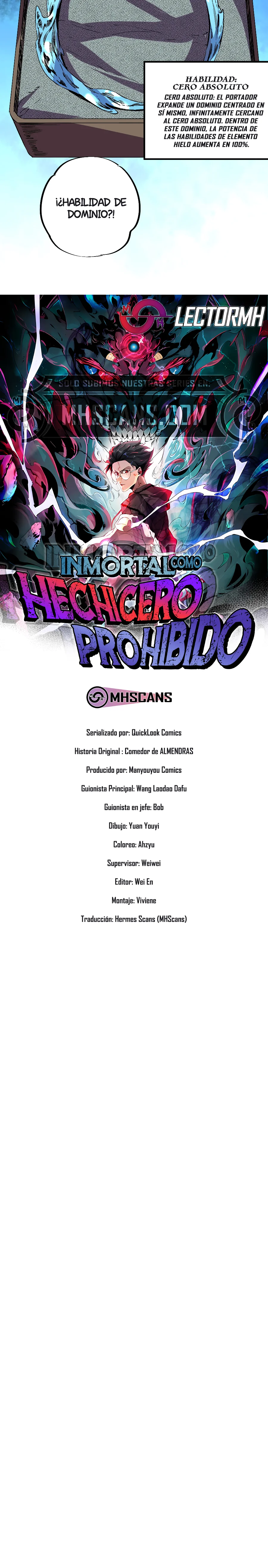 Read Inmortal Como un Hechicero Prohibido Manga Online