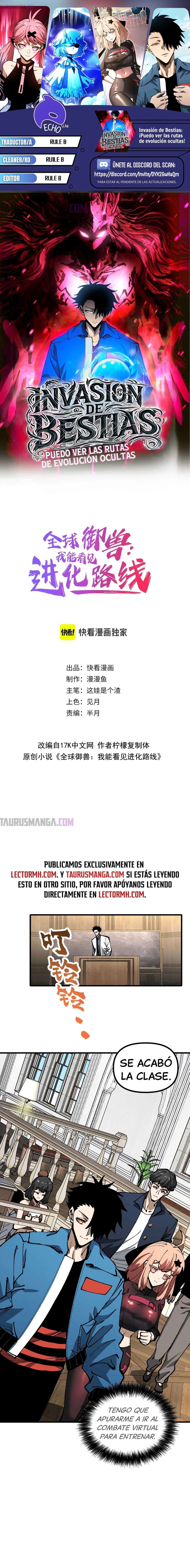 Read Invasión de Bestias - ¡Puedo ver las rutas de evolución ocultas! Manga Online