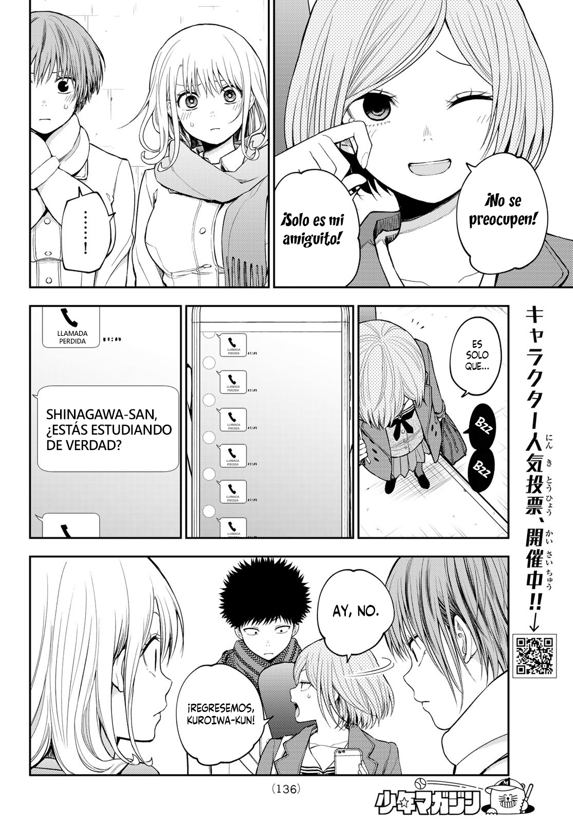 Read Kuroiwa Medaka ni Watashi no Kawaii ga Tsuujinai Manga Online