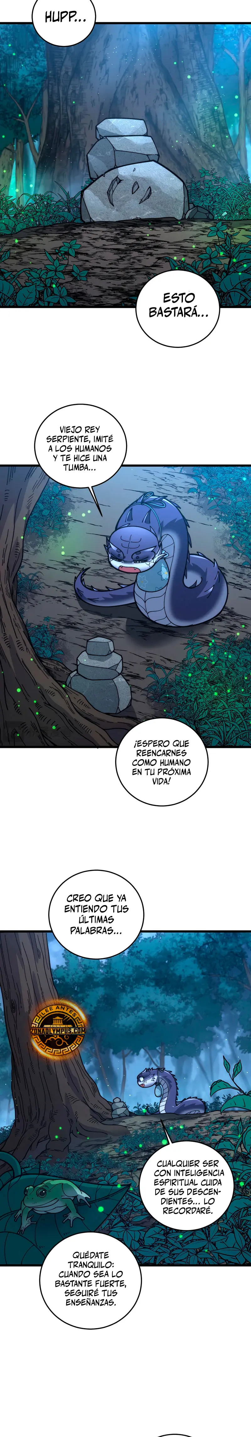 Read La evolución de la serpiente inmortal Manga Online
