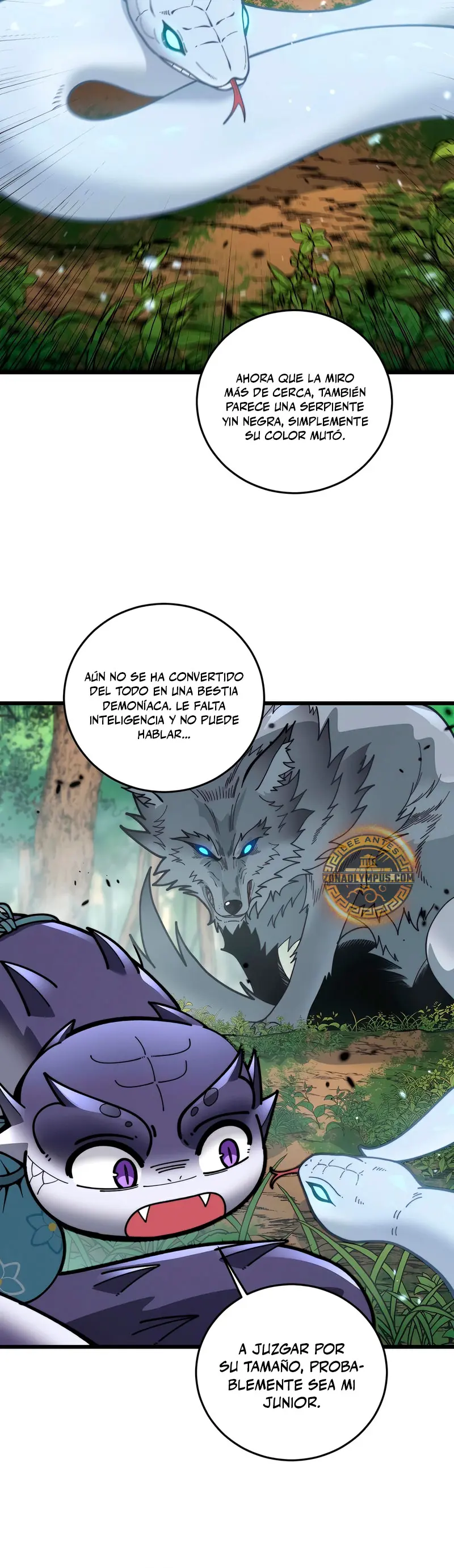 Read La evolución de la serpiente inmortal Manga Online