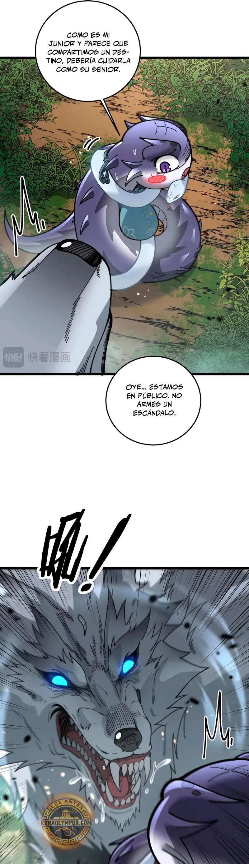 Read La evolución de la serpiente inmortal Manga Online