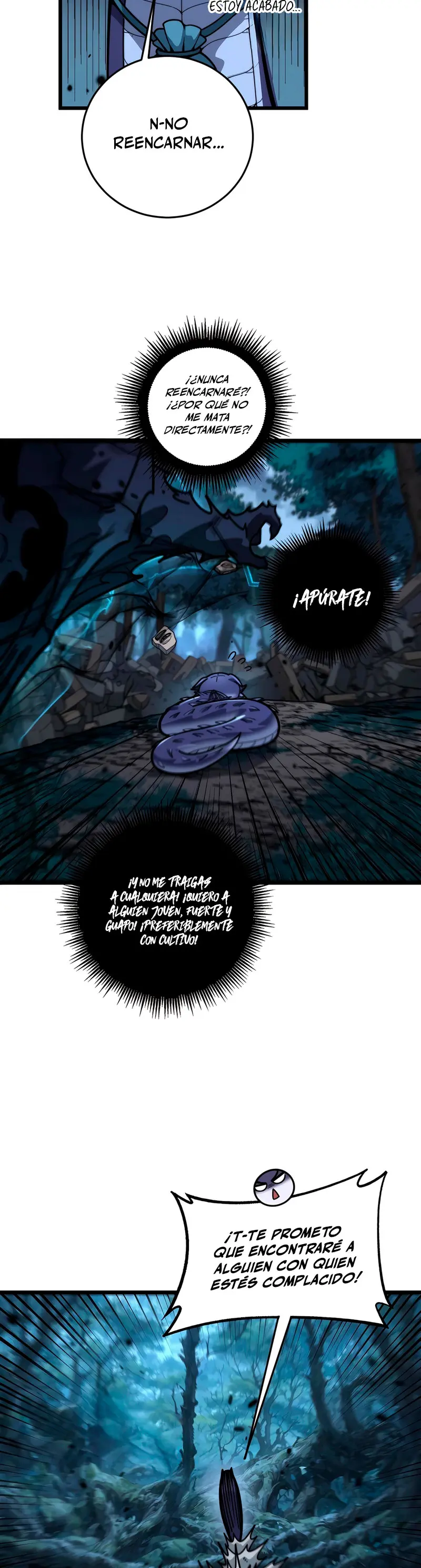 Read La evolución de la serpiente inmortal Manga Online