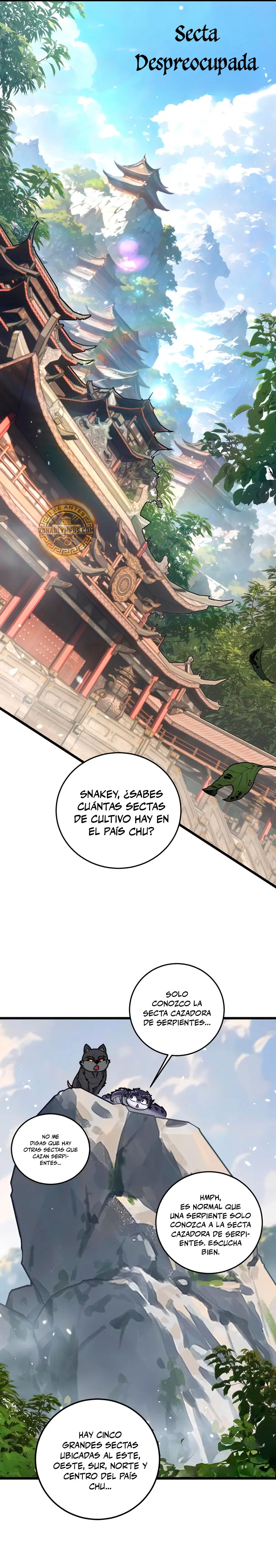 Read La evolución de la serpiente inmortal Manga Online