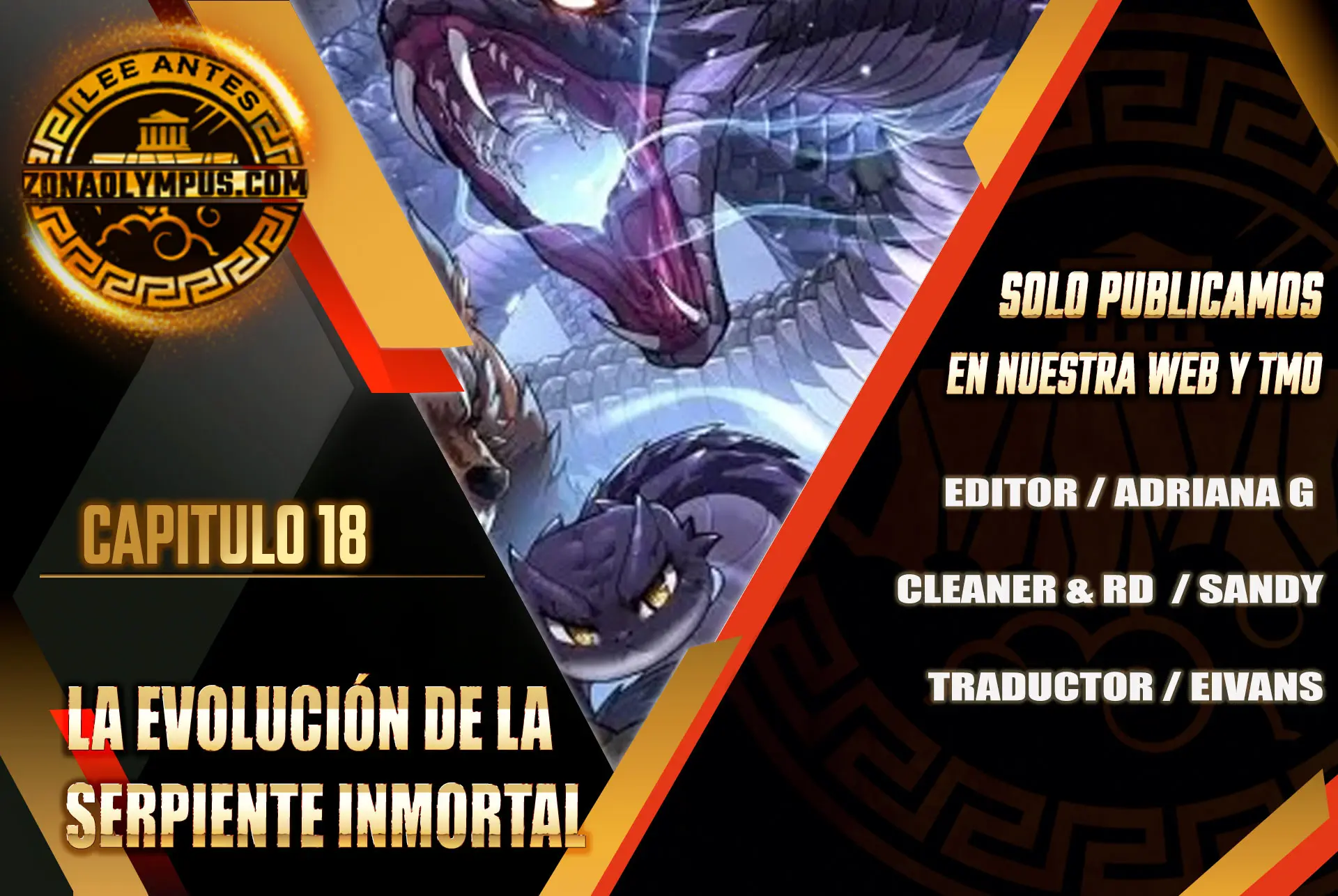 Read La evolución de la serpiente inmortal Manga Online