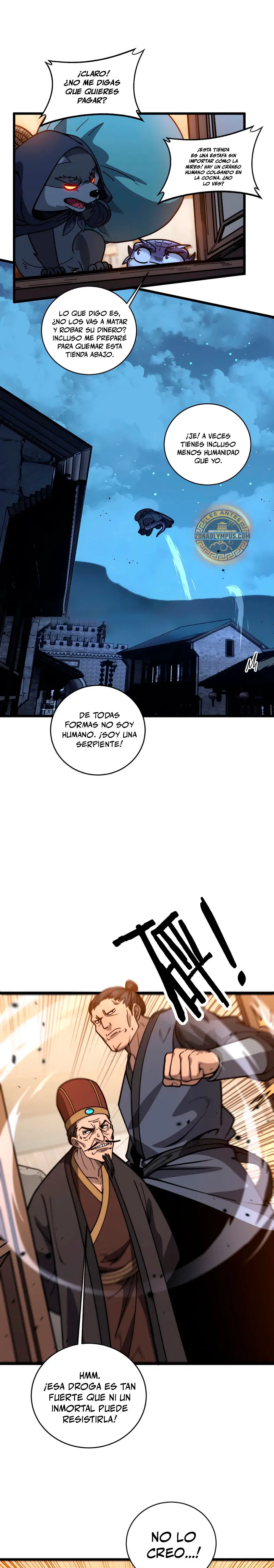 Read La evolución de la serpiente inmortal Manga Online