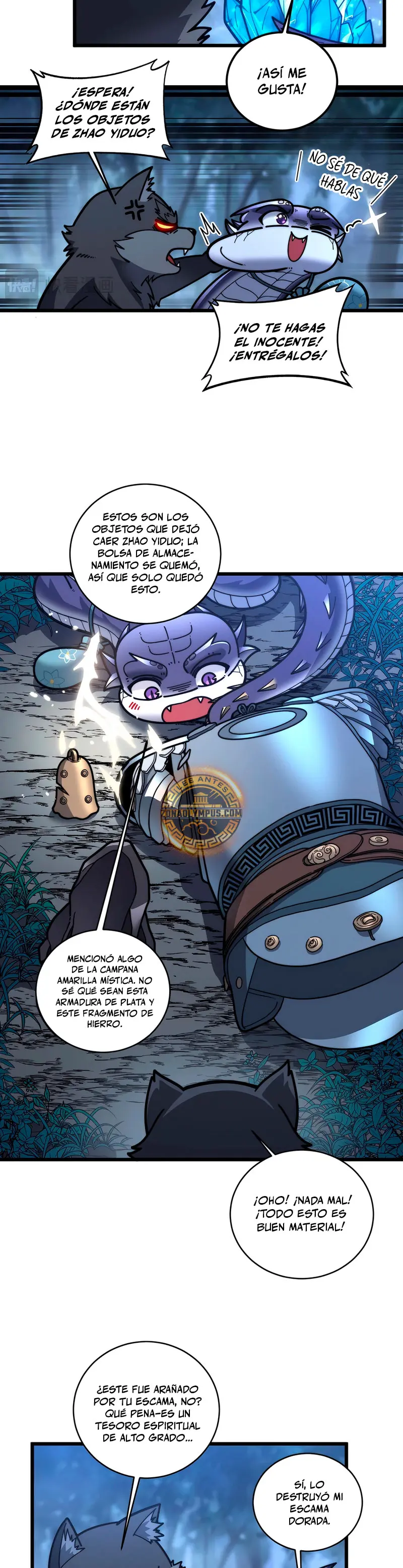 Read La evolución de la serpiente inmortal Manga Online