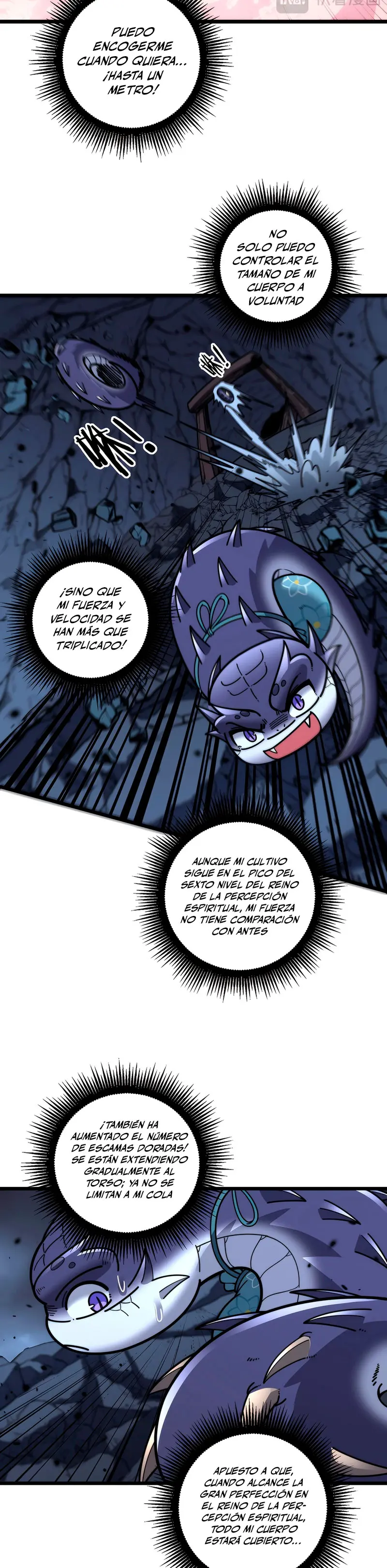 Read La evolución de la serpiente inmortal Manga Online