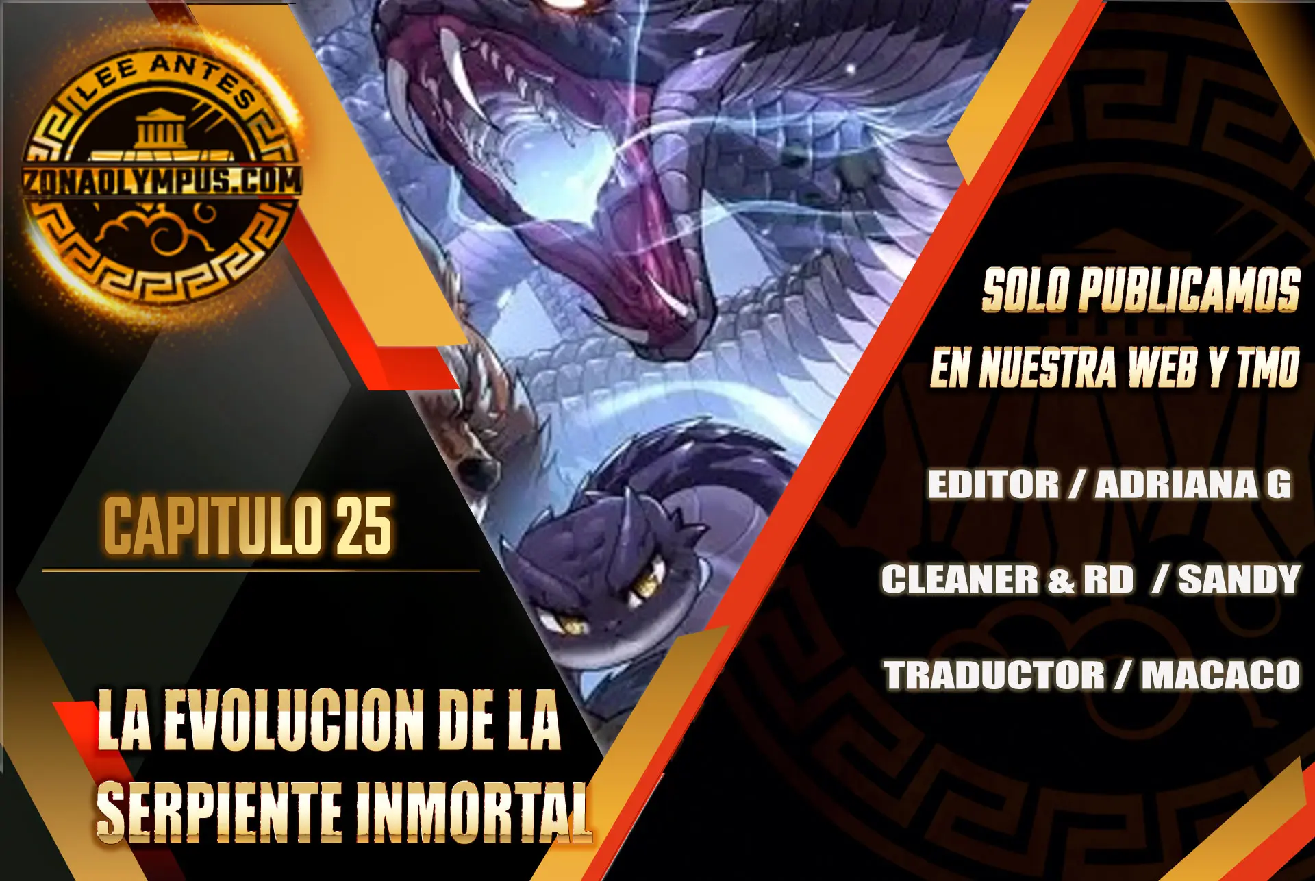 Read La evolución de la serpiente inmortal Manga Online