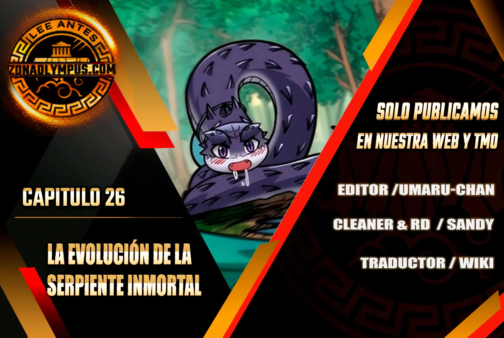 Read La evolución de la serpiente inmortal Manga Online