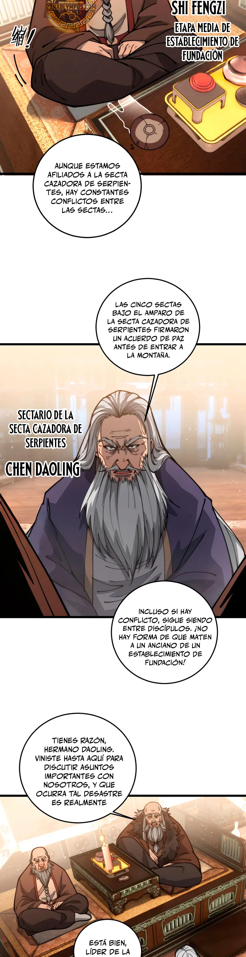 Read La evolución de la serpiente inmortal Manga Online