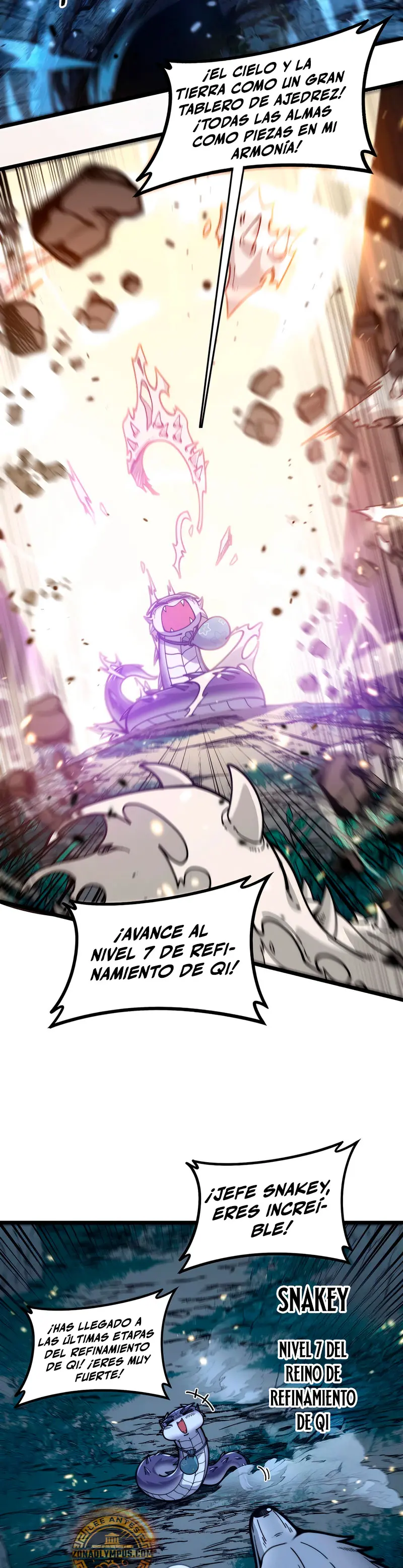 Read La evolución de la serpiente inmortal Manga Online