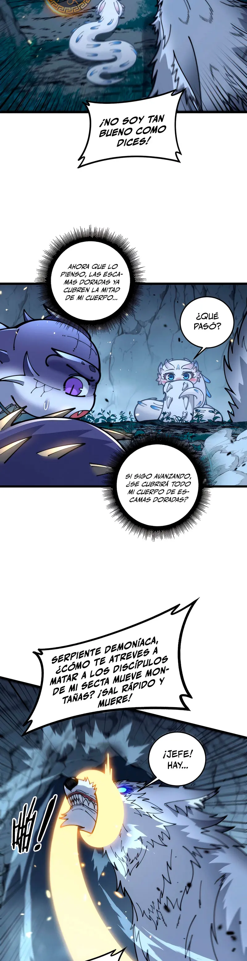 Read La evolución de la serpiente inmortal Manga Online