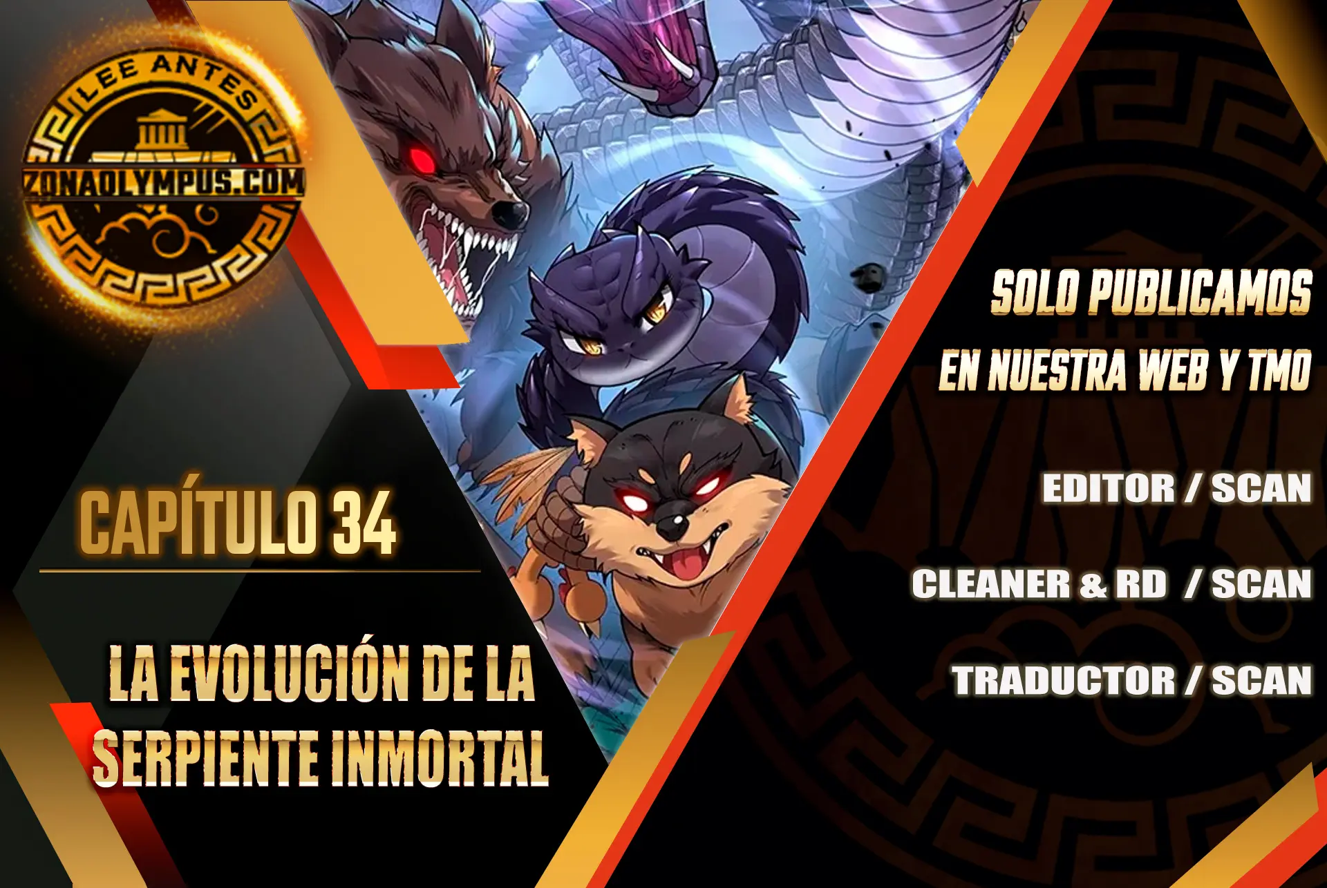 Read La evolución de la serpiente inmortal Manga Online