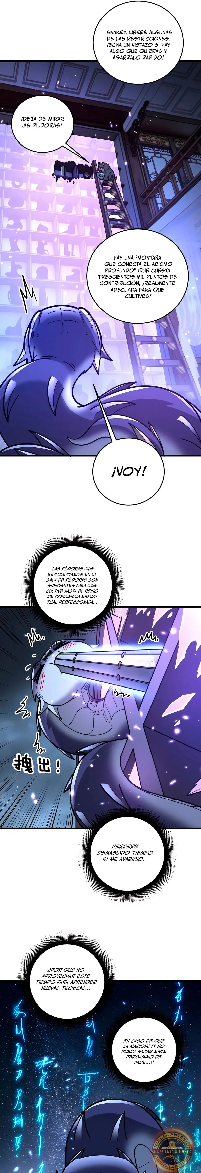 Read La evolución de la serpiente inmortal Manga Online